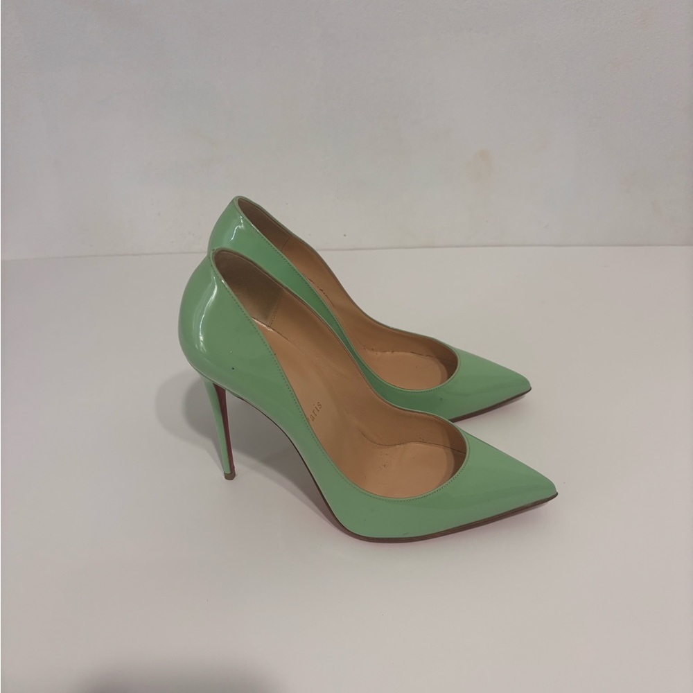 Christian Louboutin Mint Green Heels